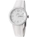 Oris Men's 'TT1' White Dial White Rubber Strap Automatic Watch