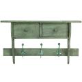 Oriental Home Distressed Green Coat Hanger (China)