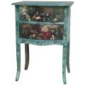 Oriental Home Distressed Gathering Two Drawer Night Stand (China)