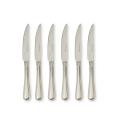 LeBrun Stainless Steel Old Pairs Decor Steak Knives (Set of 6)