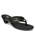 A2 by Aerosoles Women's 'Parlor Game' Black Thong Sandals