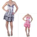 Journee Collection Junior's Smocked Waist Spaghetti Strap Sundress