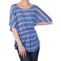 Journee Collection Women's Contemporary Plus Short-sleeve Knit Top