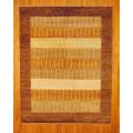 Tibetan Hand-knotted Brown/ Light Brown Wool Rug (8' x 10')