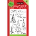 Hero Arts 'Merry Christmas Trees' Clear Stamps