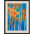 Karen Mason 'Bristling Birch' Framed Art Print