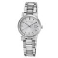 Burberry Women's 'Large Check' Silver Dial Stainless Steel Watch