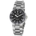 Oris Men's 'Aquis Date' Black Dial Stainless Steel Automatic Watch