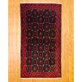 Persian Tribal Balouchi Brown/ Navy Wool Rug (3'5 x 6'2)