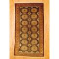 Persian Tribal Balouchi Charcoal/ Brown Wool Rug (3'4 x 6'2)