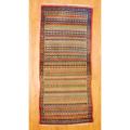 Persian Tribal Balouchi Salmon/ Peach Wool Rug (3'1 x 6'11)