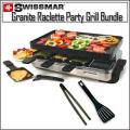 Swissmar Granite Stone Party Grill and Utensil Kit