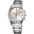 Zenith Men's 'El Primero' Silver Dial Stainless Steel Bracelet Watch
