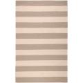 Hand-woven Gray Wool Nikolay Rug (5' x 8')
