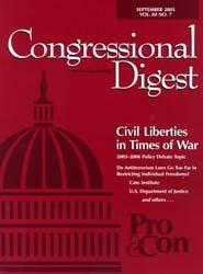 Congressional Digest, 10 issues for 1 year(s)