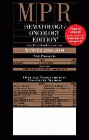 MPR Hematology/Oncology Edition, 4 issues for 1 year(s)