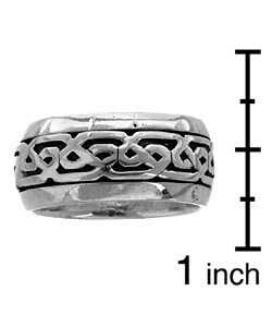 Sterling Silver Celtic Spinner Ring