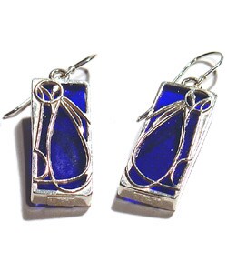 Sterling Silver Charles Renni Macintosh Earrings (Israel)