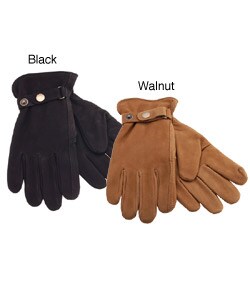 Prague Men's Nubuck Leather Gloves
