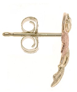 Black Hills Gold Multi-leaf Earrings