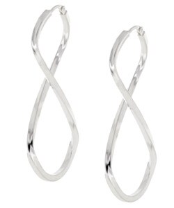 Sterling Silver High Polish Designer Earrings