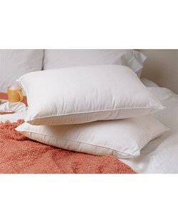 Luxury Soft Goose Down Standard-Size Pillows (Set of 2)