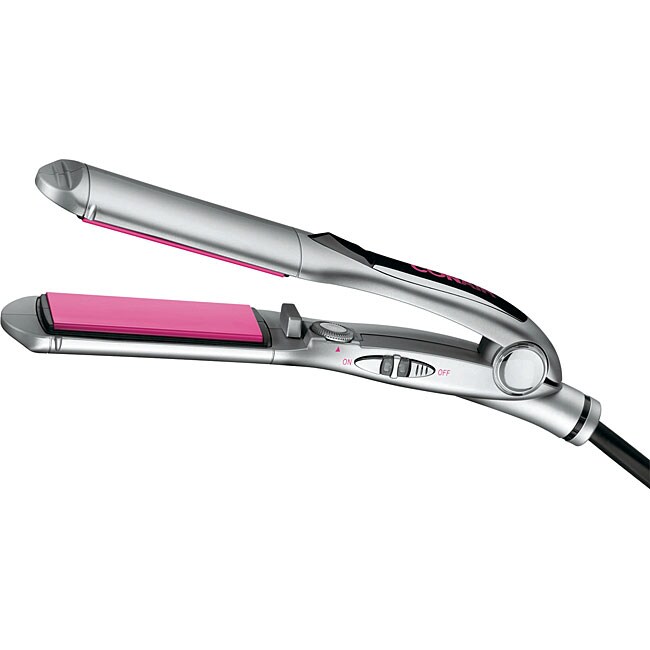 Conair CS25LCS Ceramic Ultra-Slim Breast Cancer Awareness Hair Straightener