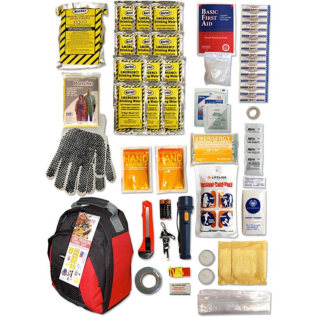 One Person Three Day Emergency Preparedness/ Disaster '72 Hour' Kit @ Overstock.com