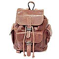 Leather Mini Backpack