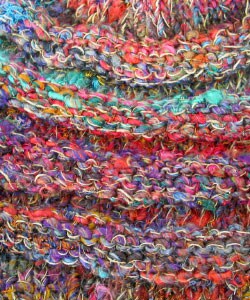 Recycled Silk/Hemp Roll Up Hat (Nepal)