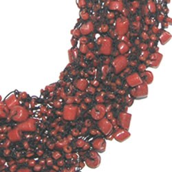 Coral Lace Necklace (India)