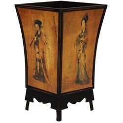 Enchanted Lady Waste Basket (China)