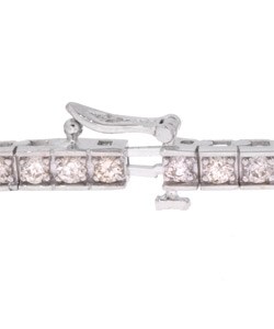 14k Gold 4ct Diamond Tennis Bracelet (I-J, I1 )