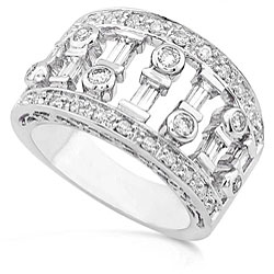 14k Gold 3/4ct TDW Diamond Fashion Ring (H-I,I1-I2)