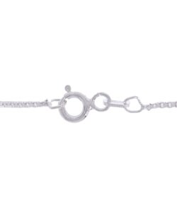 Sterling Silver Interlinking Stars Necklace