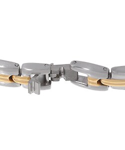 Stainless Steel Satin Finish Magnetic Bracelet