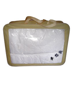 Handcrafted Silk-filled King Comforter (China)