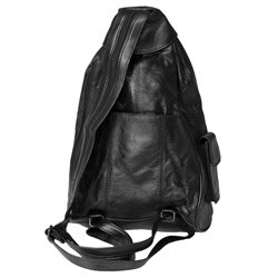 Adi Designs Genuine 16-inch Leather Backpack