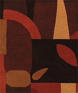 Hand-tufted Ibiza Collection Wool Rug (7'6 x 9'6)