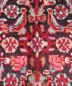 Hand-knotted Hamadan Rug 3'8 x 10'5 (Iran)
