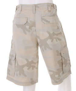 George & Martha Men's Baltimore Canvas Cargo Shorts