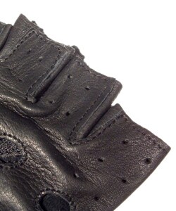 Daxx Top Grain Deerskin Fingerless Gloves