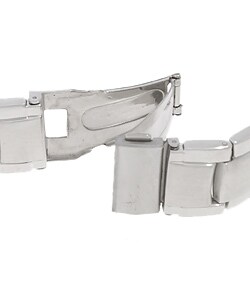 Geneva Platinum Men's Silvertone Watch