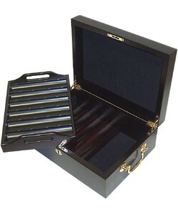 Mahogany Poker Chip Case