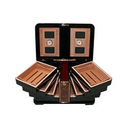 Ebony Wood Cigar Humidor
