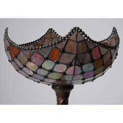 Tiffany-style Beaded Torchiere