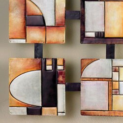 Abstract Squares Wall Art