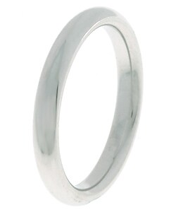 Platinum 3mm Comfort Fit Wedding Band