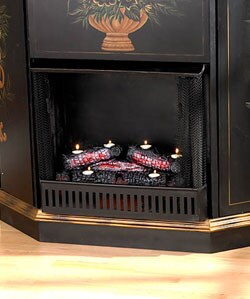 Ember Tea Light Resin Log