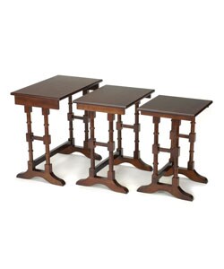 Birch Three-piece Nested End Table Set
